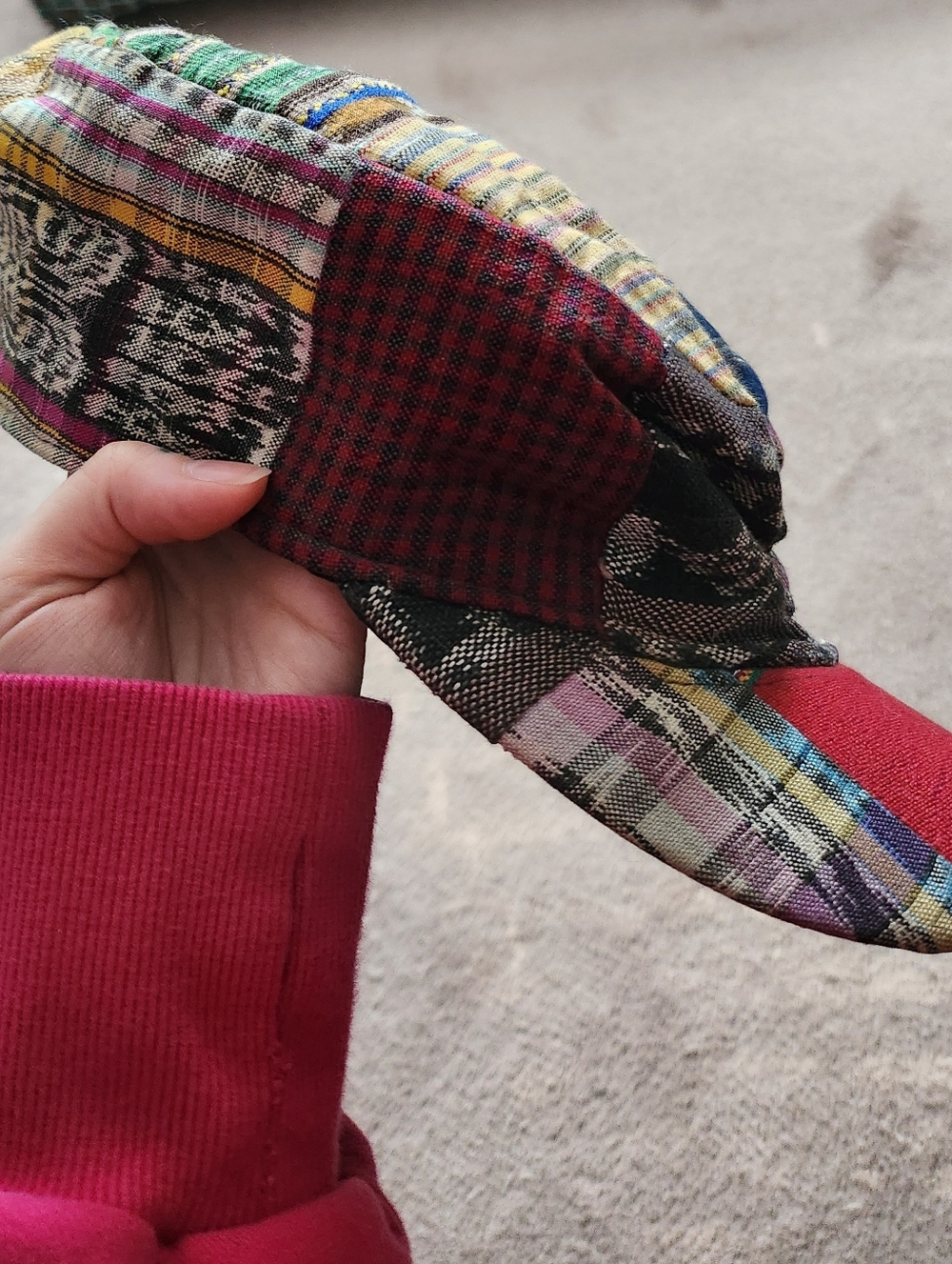 Patchwork Multicolor Cap